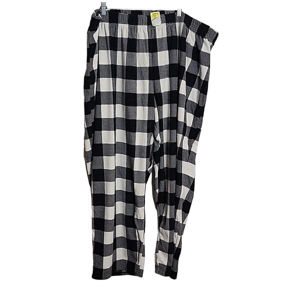 Jammies for Families Fleece Checkered Pajama Lounge Pants, 4XB, NWT - Picture 1 of 5